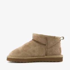 Hush Puppies Gevoerde suede laarsjes lichtbruin Sale