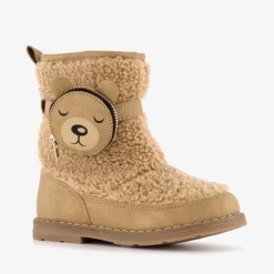 Blue Box Gevoerde teddy enkellaarsjes bruin Clearance