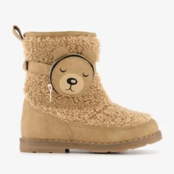 Blue Box Gevoerde teddy enkellaarsjes bruin Clearance