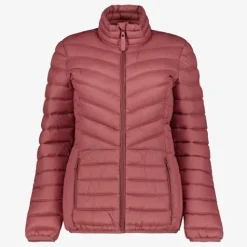 Kjelvik Gewatteerde dames outdoor jas roze Best