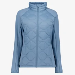 Kjelvik Gewatteerde dames softshell jas blauw Best