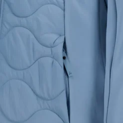 Kjelvik Gewatteerde dames softshell jas blauw Best