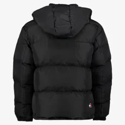 Tommy Hilfiger Gewatteerde heren winterjas zwart Outlet