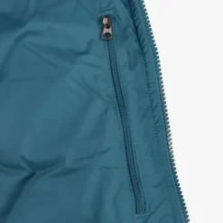 The North Face Gewatteerde heren winterjas blauw New