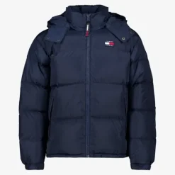 Tommy Hilfiger Gewatteerde heren winterjas blauw Outlet