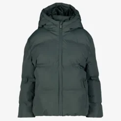 Unsigned Gewatteerde jongens winterjas groen Outlet