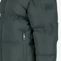 Unsigned Gewatteerde jongens winterjas groen Outlet