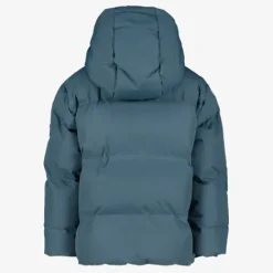 Unsigned Gewatteerde jongens winterjas blauw Outlet