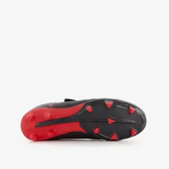 Dutchy Glide FG kinder voetbalschoenen zwart rood New