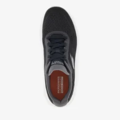 Skechers Go Walk Flex heren wandelschoenen zwart wit Clearance