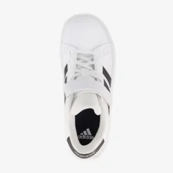 Adidas Grand Court 2.0 kinder sneakers wit zwart Clearance