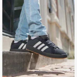 Adidas Grand Court Base 00s heren sneaker zwart Outlet