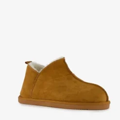 Thu!s Halfhoge heren pantoffels bruin Discount