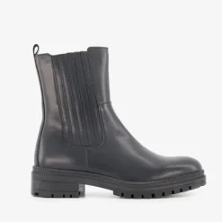 Harper Haper leren dames Chelsea boots zwart Sale