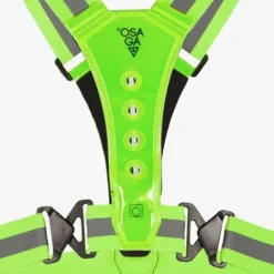 Osaga Hardloop reflectievest met led lampjes geel Sale
