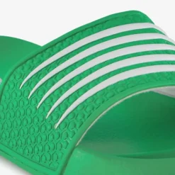 Dutchy Heren badslippers groen wit Sale