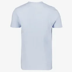 Unsigned Heren badstof T-shirt lichtblauw Online