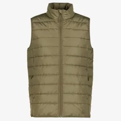 Mountain Peak Heren bodywarmer groen grijs Clearance