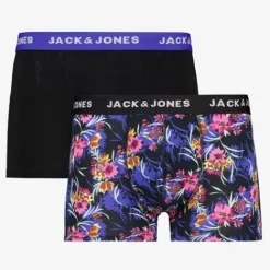 Jack & Jones Heren boxershorts 2 pack bloemenprint New