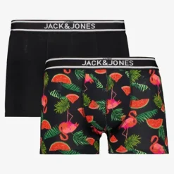 Jack & Jones Heren boxershorts 2 pack flamingo Discount