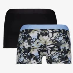 Jack & Jones Heren boxershorts 2 pack zwart blauw Outlet