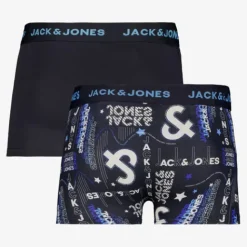 Jack & Jones Heren boxershorts blauw Discount