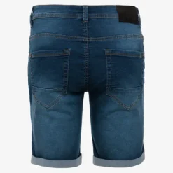 Unsigned Heren denim short donkerblauw Discount