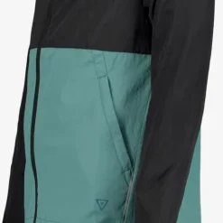 Osaga Heren hardloop jas zwart blauw New