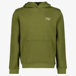 Unsigned Heren hoodie groen Outlet