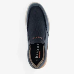 Bugatti Heren instappers blauw Clearance