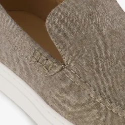 Van Beers Heren instappers taupe Sale