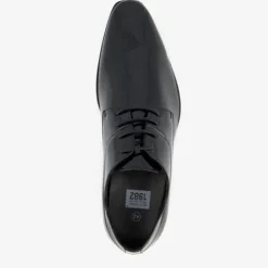 Bottesini Heren lak veterschoenen zwart Outlet