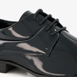 Bottesini Heren lak veterschoenen zwart Outlet