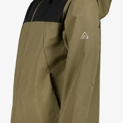 Mountain Peak Heren outdoor jas grijs groen New