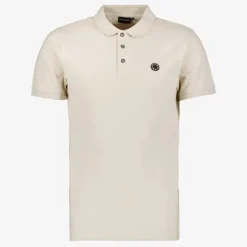 Unsigned Heren polo beige