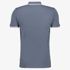 Unsigned Heren polo blauw Discount