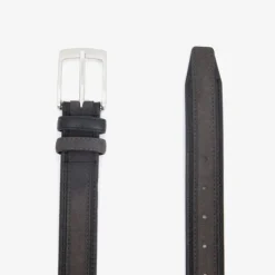 Scapino Heren riem imitatie suede zwart Clearance