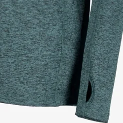 Mountain Peak Heren skipully met rits groenblauw