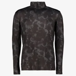 Mountain Peak Heren skipully met rits zwart Hot