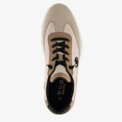 Bugatti Heren sneakers bruin beige Best