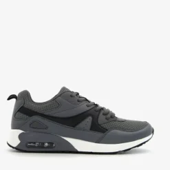 Osaga Heren sneakers grijs zwart met airzool Hot