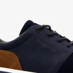 Bugatti Heren sneakers navy bruin Best