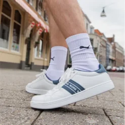 Bjorn Borg Heren sneakers wit blauw New