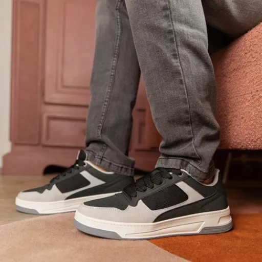 Blue Box Heren sneakers wit grijs Hot