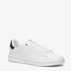 Osaga Heren sneakers wit met blauw detail