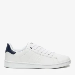 Osaga Heren sneakers wit met blauw detail