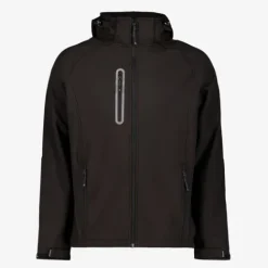 Kjelvik Heren softshell jas zwart