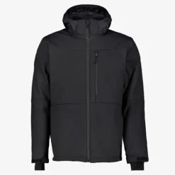 Mountain Peak Heren softshell ski-jas zwart Best