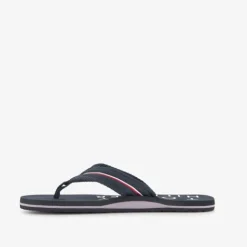 Tommy Hilfiger Heren teenslippers blauw Clearance