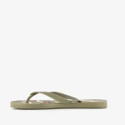 Copacabana Heren teenslippers met camouflage groen
